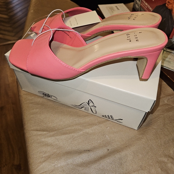 A New Day Women's Lindie Mule Heels size 5.5 - Picture 4 of 6